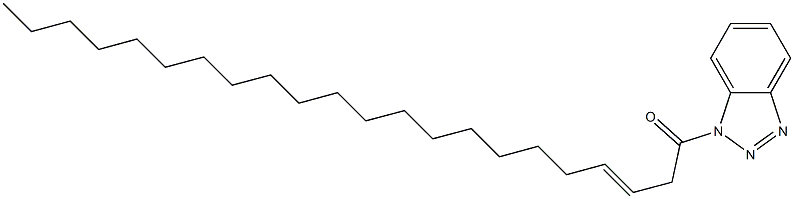 1-(1-Oxo-3-docosenyl)-1H-benzotriazole 구조식 이미지