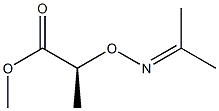 [S,(+)]-2-[(Isopropylideneamino)oxy]propionic acid methyl ester 구조식 이미지