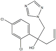 1-(2,4-Dichlorophenyl)-1-(2-propenyl)-2-(1H-1,2,4-triazol-1-yl)ethanol Structure