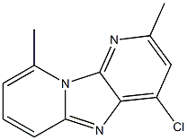 4-Chloro-2,9-dimethyldipyrido[1,2-a:3',2'-d]imidazole Structure