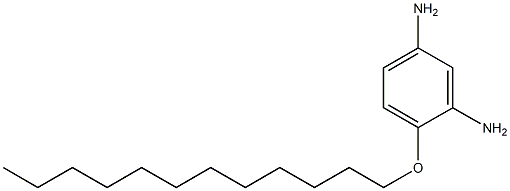 4-(Dodecyloxy)-1,3-phenylenediamine 구조식 이미지