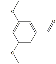 4-Methyl-3,5-dimethoxybenzaldehyde Structure