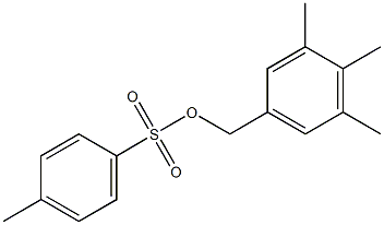 4-Methylbenzenesulfonic acid 3,4,5-trimethylbenzyl ester Structure