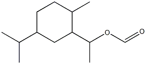 Formic acid 1-(p-menthan-2-yl)ethyl ester 구조식 이미지