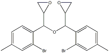 2-Bromo-4-methylphenylglycidyl ether 구조식 이미지