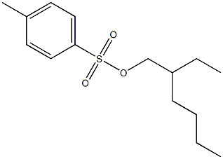p-Toluenesulfonic acid 2-ethylhexyl ester 구조식 이미지