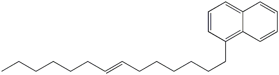 1-(7-Tetradecenyl)naphthalene 구조식 이미지