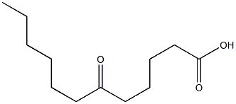 6-Oxododecanoic acid 구조식 이미지