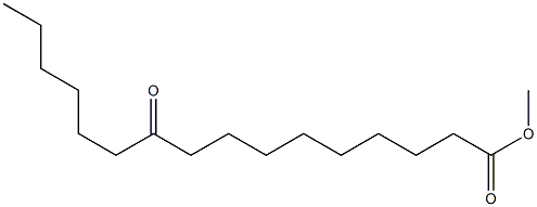 10-Oxohexadecanoic acid methyl ester 구조식 이미지