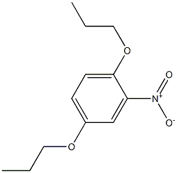 2-Nitro-1,4-dipropoxybenzene Structure