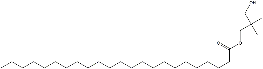 Tricosanoic acid 3-hydroxy-2,2-dimethylpropyl ester Structure