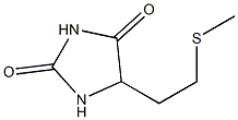 l-5-(2-Methylthioethyl)hydantoin 구조식 이미지
