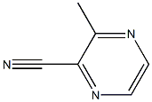 3-Methyl-2-pyrazinecarbonitrile Structure