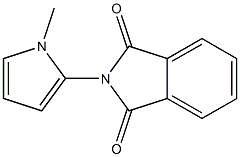 1-Methyl-2-phthalimidyl-1H-pyrrole 구조식 이미지