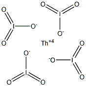 Tetraiodic acid thorium(IV) salt Structure