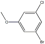 3-Chloro-5-BroMoanisole 구조식 이미지