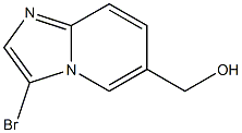 (3-bromoimidazo[1,2-a]pyridin-6-yl)methanol Structure