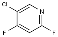 5-chloro-2,4-difluoropyridine 구조식 이미지