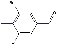 5-BroMo-3-fluoro-4-Methylbenzaldehyde 구조식 이미지