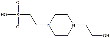 HEPES solution (1MOL/L, pH 7.4) 구조식 이미지