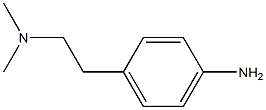 4-amino-N,N-dimethylphenylethylamine Structure