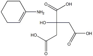 Cyclohexeneamine citrate 구조식 이미지