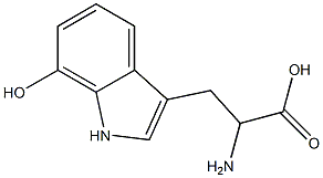 7-hydroxy-DL-tryptophan Structure