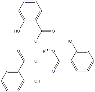 Ferric salicylate test solution(ChP) 구조식 이미지