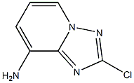 2-Chloro-[1,2,4]triazolo[1,5-a]pyridin-8-ylamine 구조식 이미지