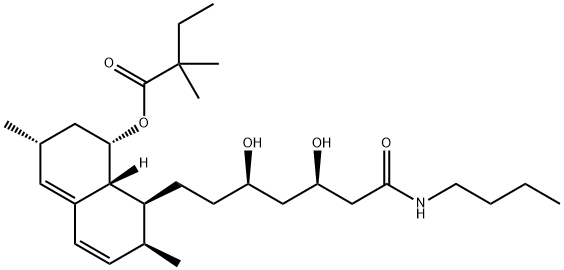 Simvastatin Impurity 10 구조식 이미지