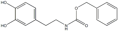 N-(Carbobenzyloxy)dopamine 구조식 이미지