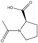 N-acetyl-D-proline 구조식 이미지