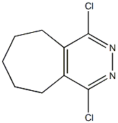 1,4-dichloro-6,7,8,9-tetrahydro-5H-cyclohepta[d]pyridazine Structure