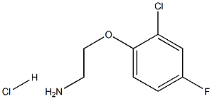 2-(2-CHLORO-4-FLUOROPHENOXY)ETHYLAMINE HYDROCHLORIDE 구조식 이미지