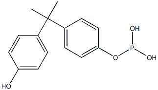 Bisphenol A phosphite Structure