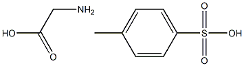 Glycine p-toluenesulfonate 구조식 이미지