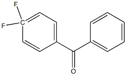 4,4-difluorobenzophenone 구조식 이미지