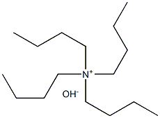 Tetrabutylammonium hydroxide aqueous solution Structure