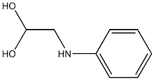 N-bishydroxyethylaniline 구조식 이미지