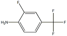 2-fluoro-4-(trifluoromethyl)benzenamine Structure