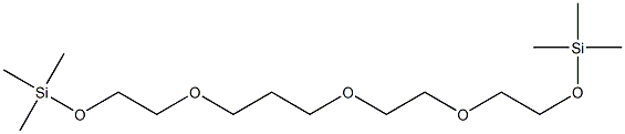 3,6,9,13,16-Pentaoxa-2,17-disilaoctadecane, 2,2,17,17-tetramethyl- 구조식 이미지