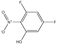 3,5-Difluoro-2-nitrophenol 99% Structure