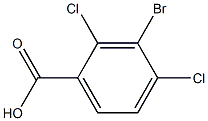 3-Bromo-2,4-dichlorobenzoic acid 구조식 이미지