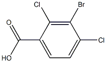 3-Bromo-2,4-dichlorobenzoic acid Structure