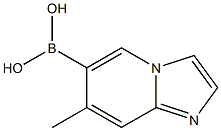 7-Methylimidazo[1,2-a]pyridine-6-boronic acid Structure