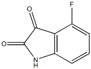 4-FLUROISATIN 구조식 이미지