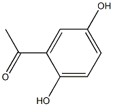 2-acetohydroquinone 구조식 이미지