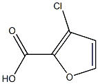 3-chloro-2-furoic acid 구조식 이미지