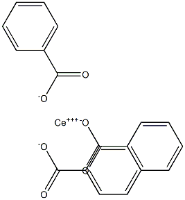 cerous benzoate Structure