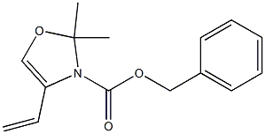 3-benzyloxycarbonyl-2,2-dimethyl-4-vinyloxazole 구조식 이미지